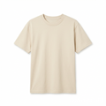 Heavy Weight Beige Oversized Tee
