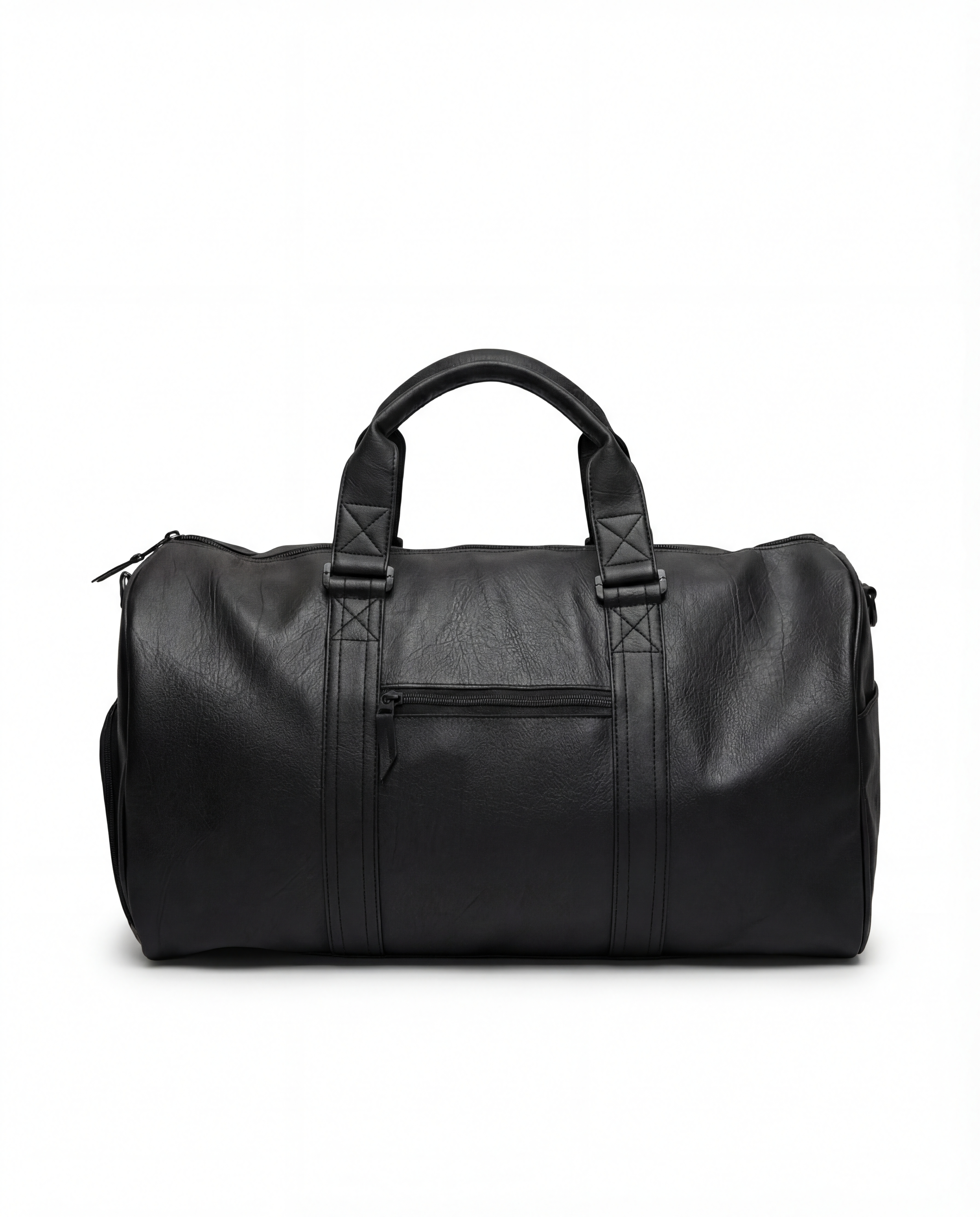 BLACK DUFFLE BAG